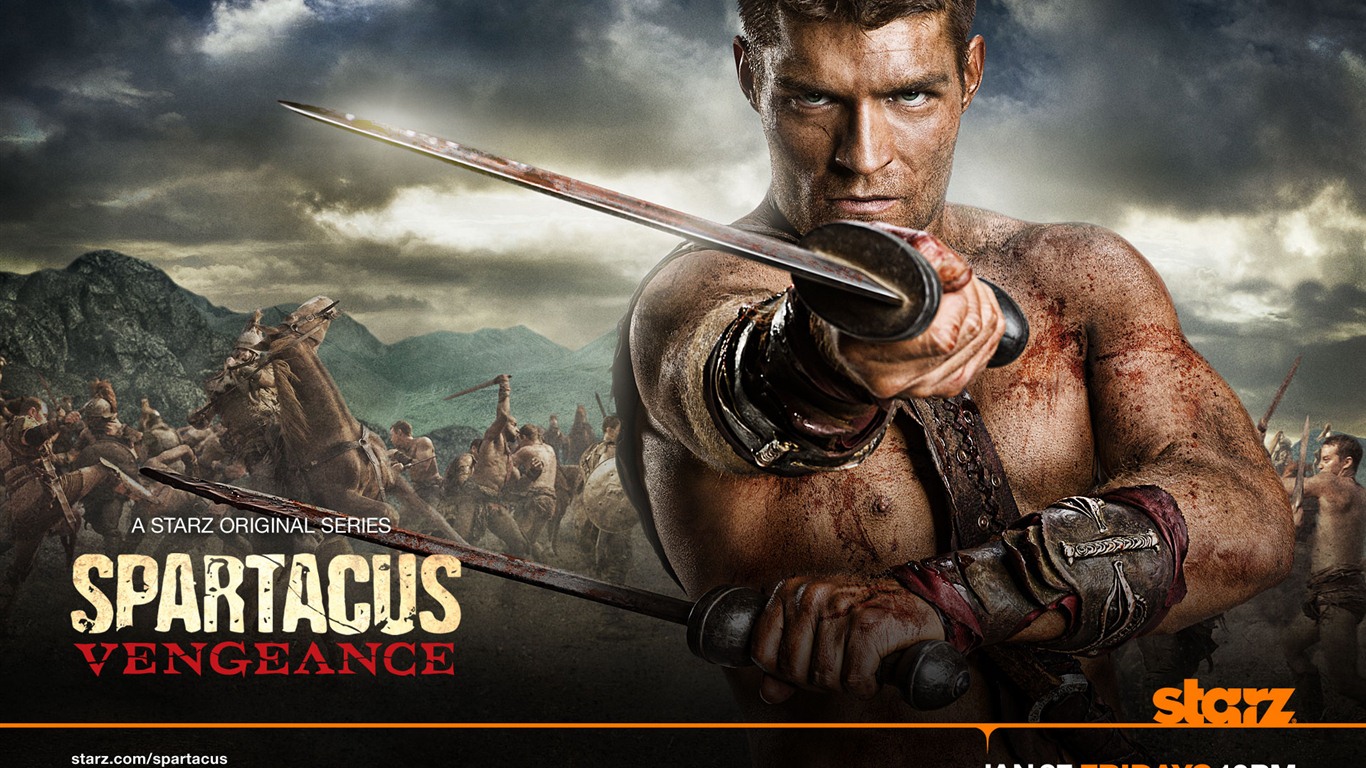 Spartacus: Vengeance fonds d'écran HD #1 - 1366x768