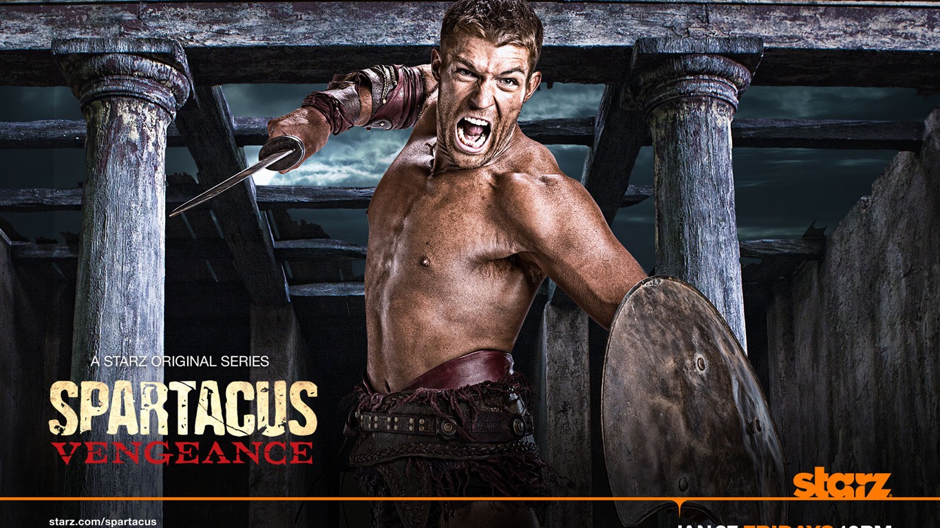 Spartacus: Vengeance fonds d'écran HD #2 - 1366x768