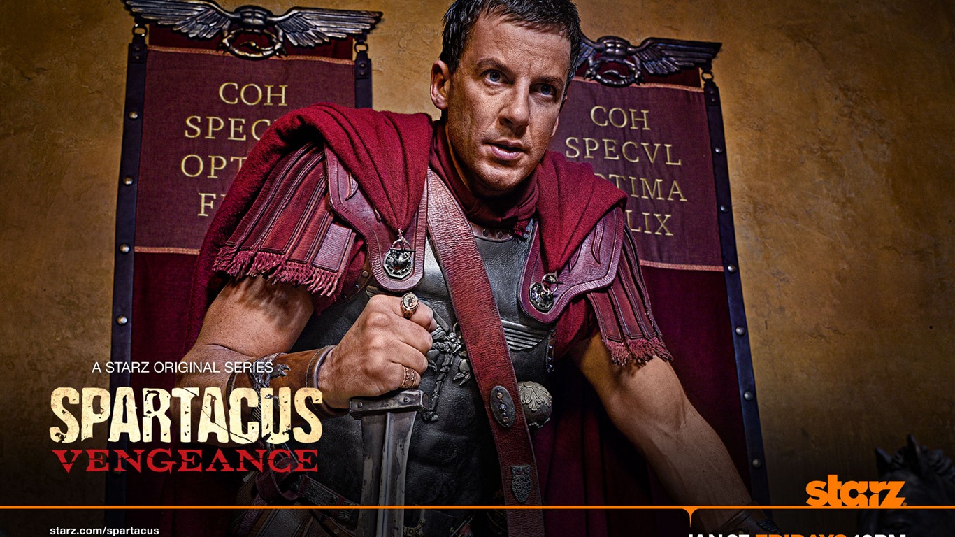 Spartacus: Vengeance HD tapety na plochu #4 - 1366x768
