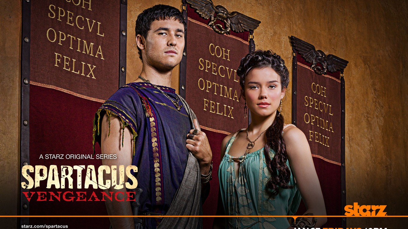Spartacus: Vengeance fonds d'écran HD #6 - 1366x768