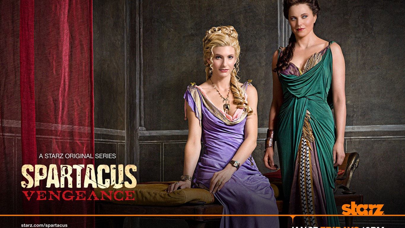 Spartacus : 복수의 HD 월페이퍼 #8 - 1366x768