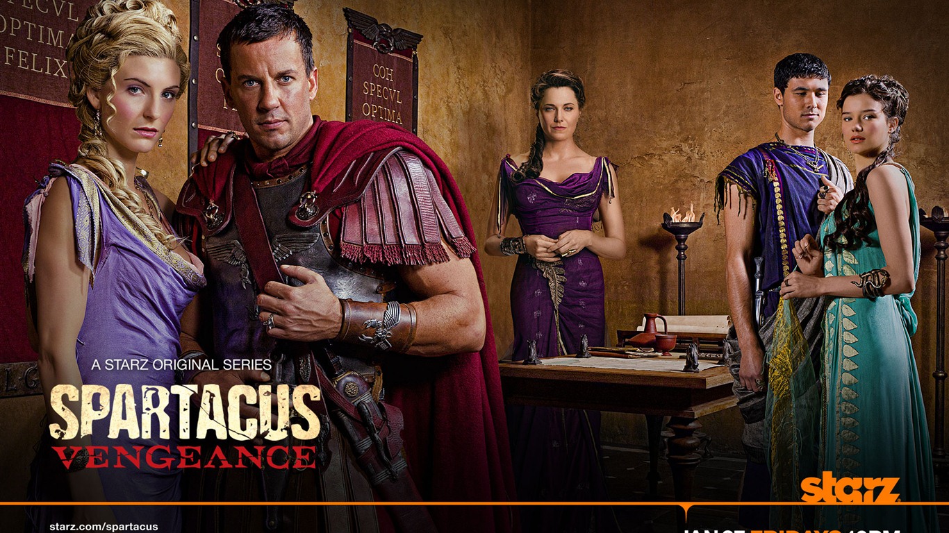 Spartacus : 복수의 HD 월페이퍼 #10 - 1366x768