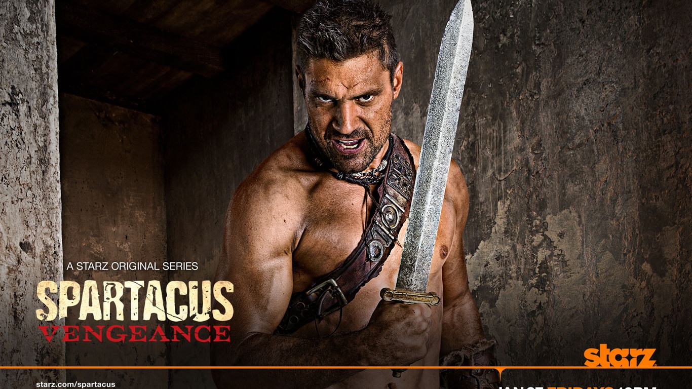 Spartacus: Vengeance fonds d'écran HD #11 - 1366x768