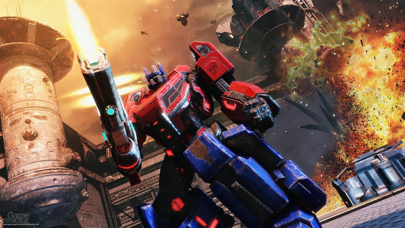 Transformers: Fall of Cybertron HD Wallpaper #1 - 1366x768