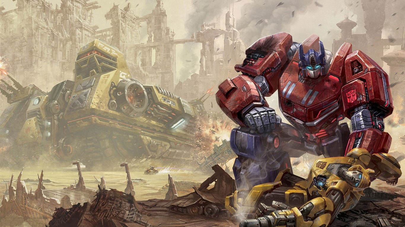 Transformers: Fall of Cybertron 变形金刚：塞伯坦的陨落 高清壁纸2 - 1366x768