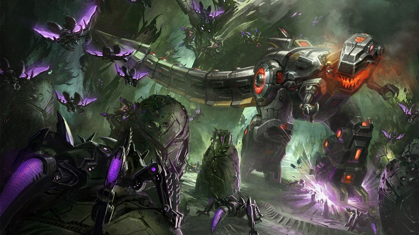 Transformers: Fall of Cybertron HD Wallpaper #3 - 1366x768