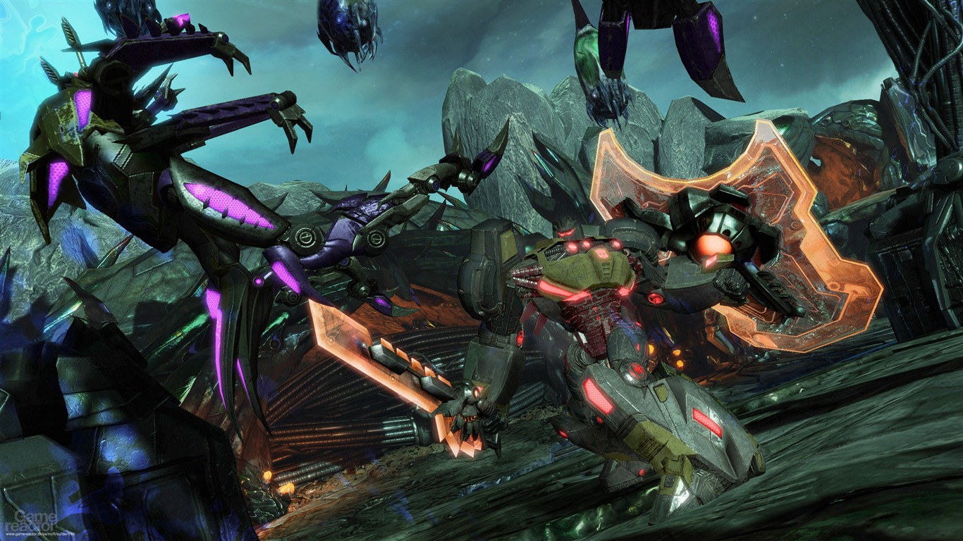 Transformers: La caída de Cybertron fondos de pantalla de alta definición #12 - 1366x768