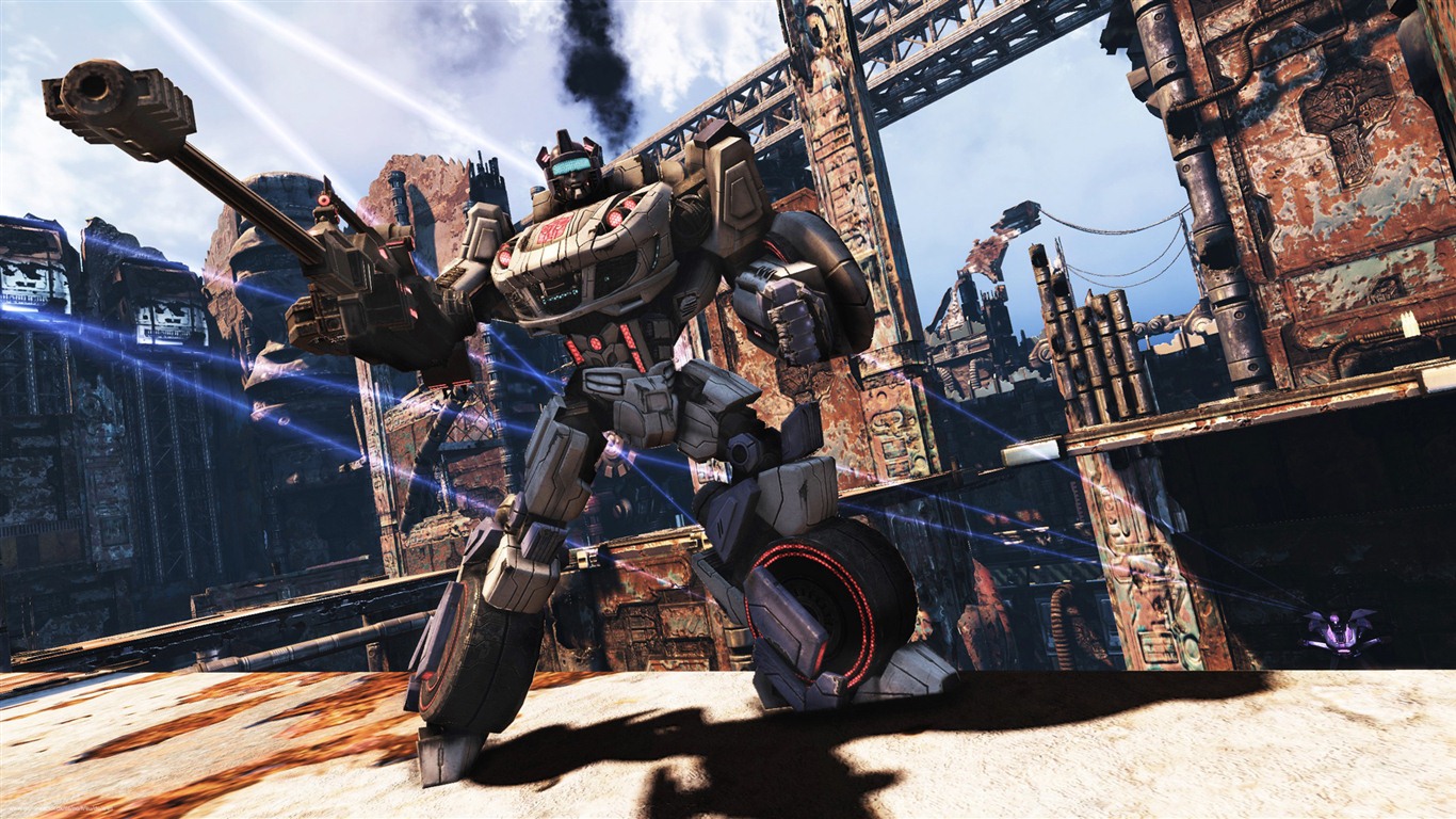 Transformers: Fall of Cyber​​tron 變形金剛：塞伯坦的隕落高清壁紙 #13 - 1366x768
