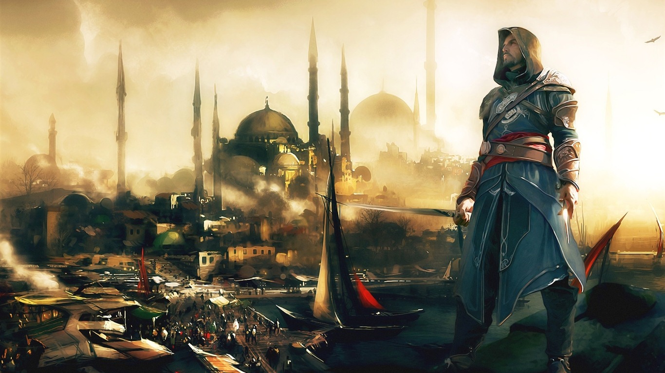 Assassin Creed: Revelations HD tapety na plochu #23 - 1366x768