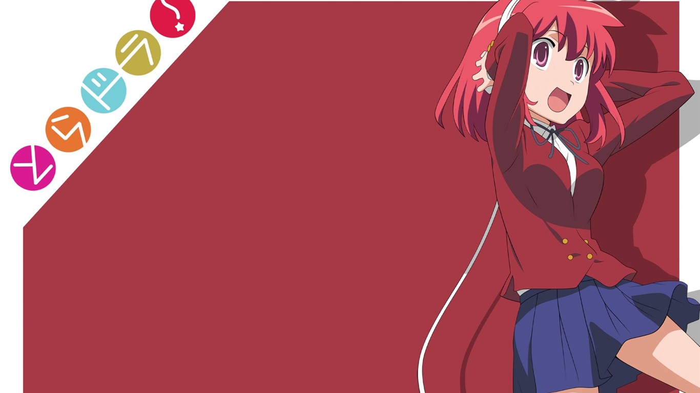 Toradora 龍與虎 高清壁紙 #6 - 1366x768