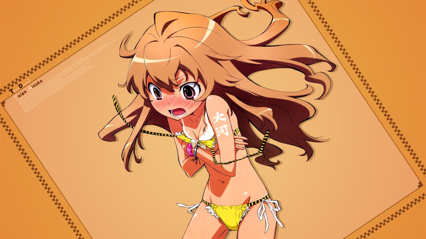 Toradora 龍與虎 高清壁紙 #9 - 1366x768