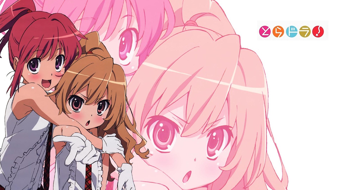 Toradora 龍與虎 高清壁紙 #15 - 1366x768