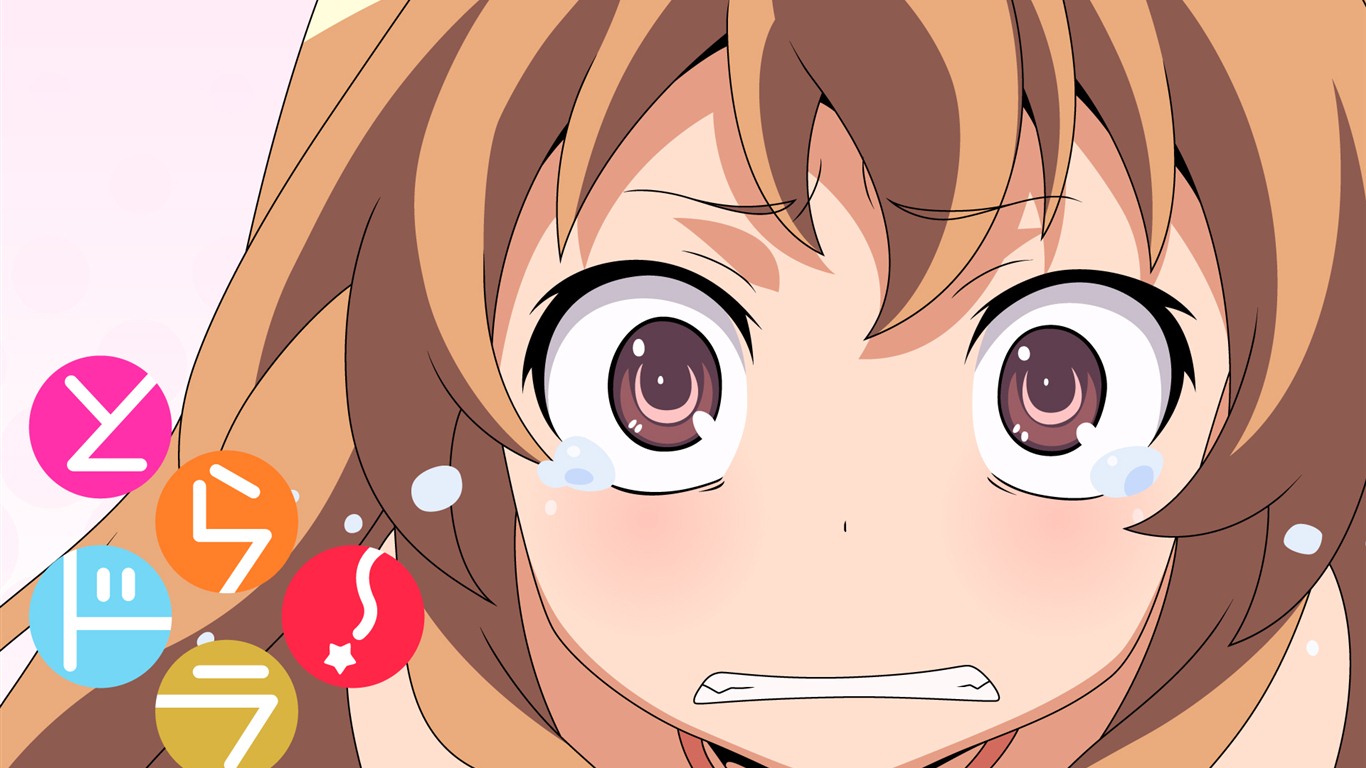 Toradora 龍與虎 高清壁紙 #18 - 1366x768