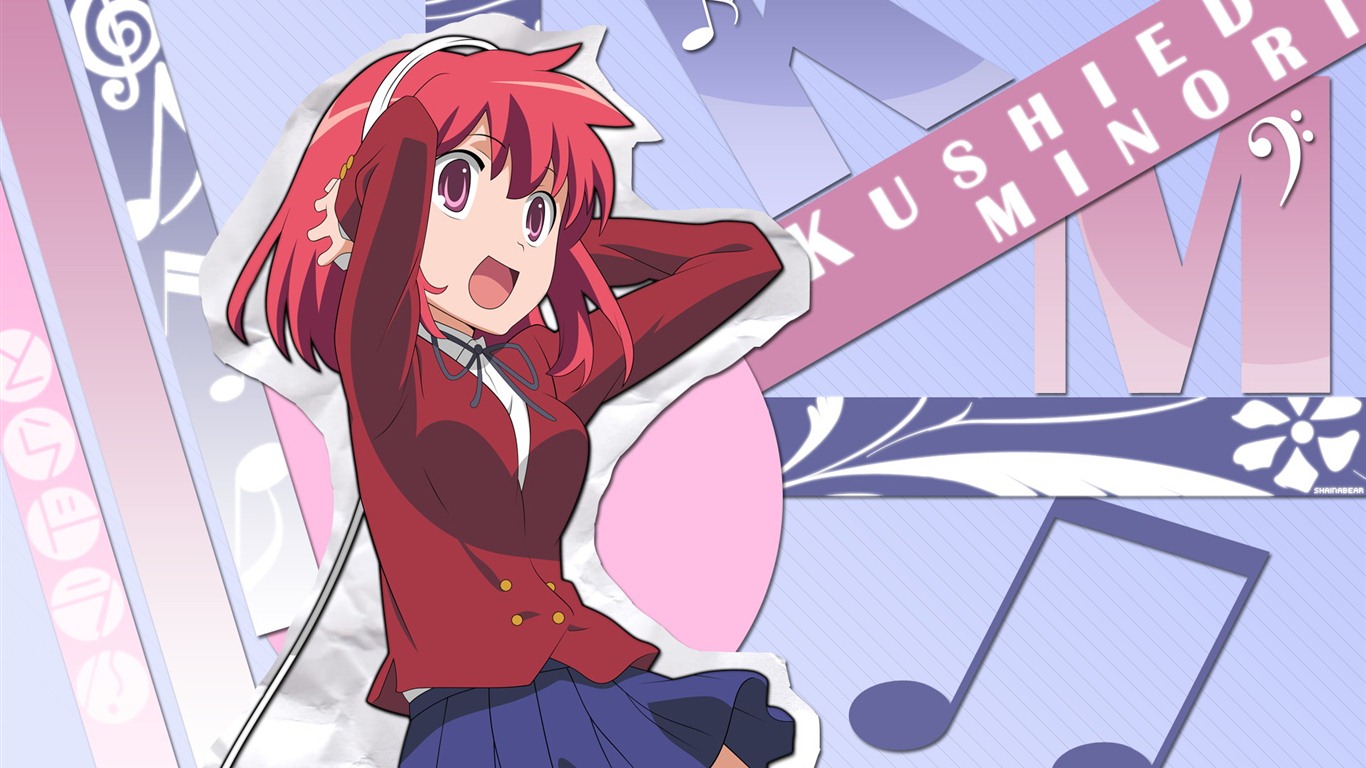 Toradora HD tapety na plochu #26 - 1366x768