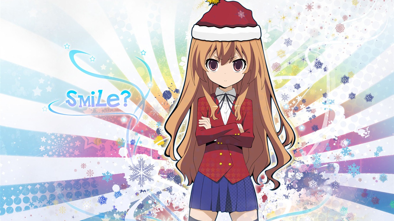 Toradora 龍與虎 高清壁紙 #34 - 1366x768