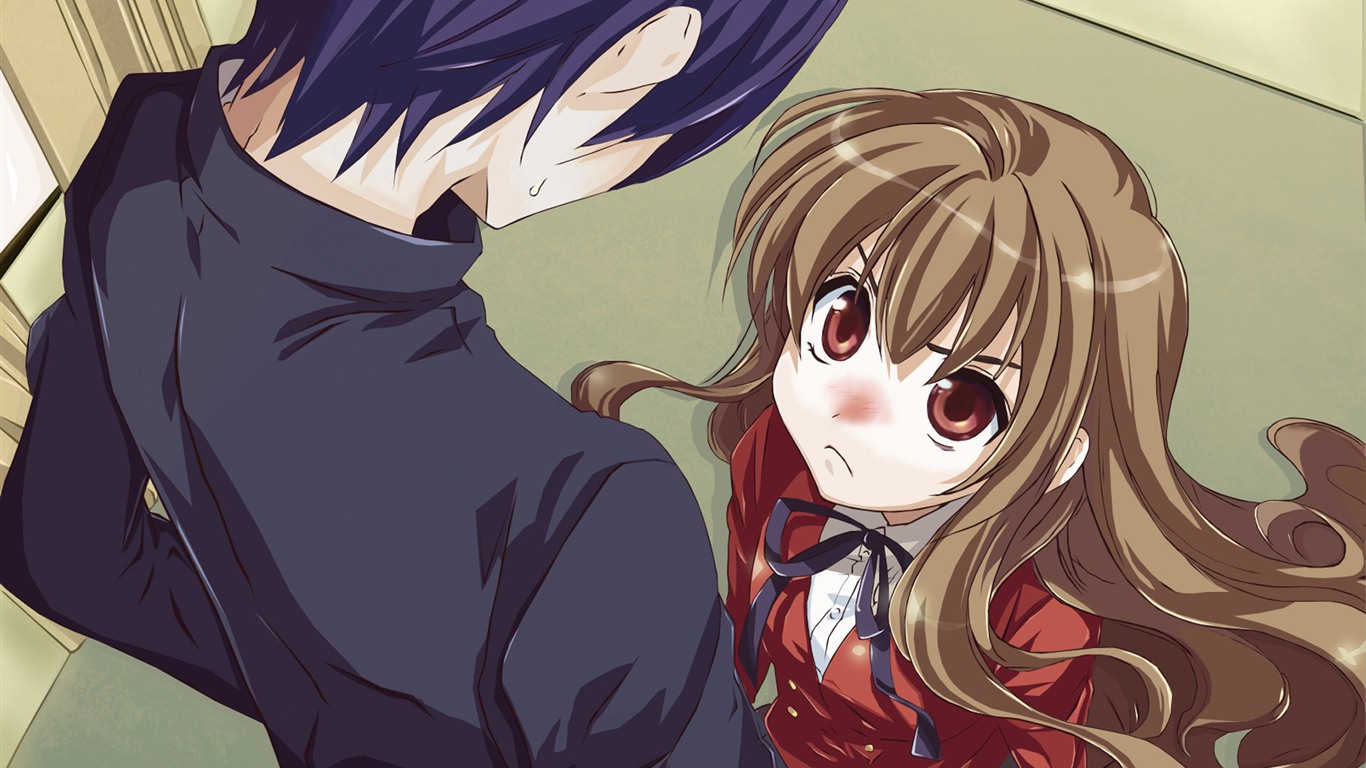 Toradora 龍與虎 高清壁紙 #36 - 1366x768