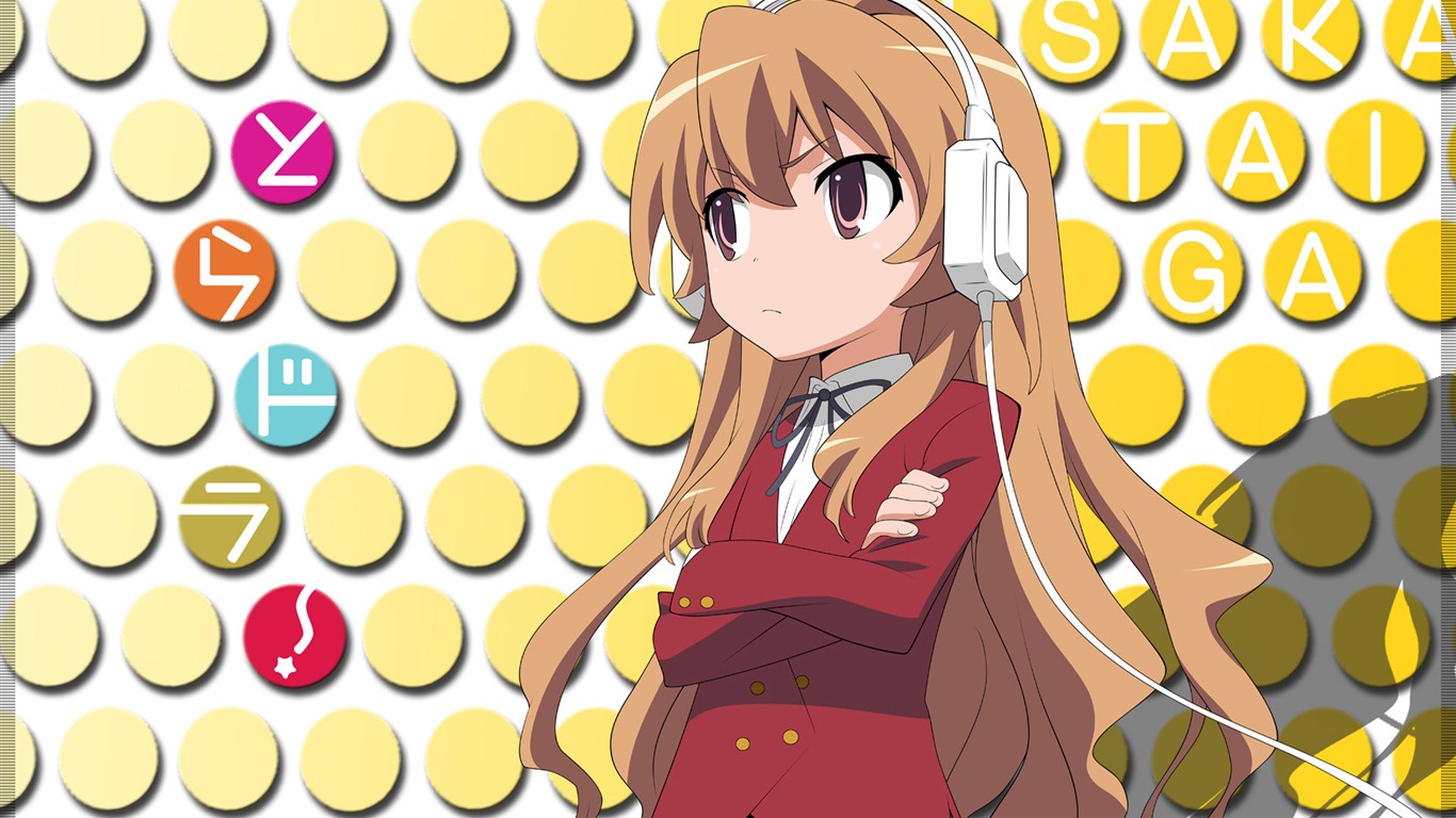 Toradora HD wallpapers #38 - 1366x768