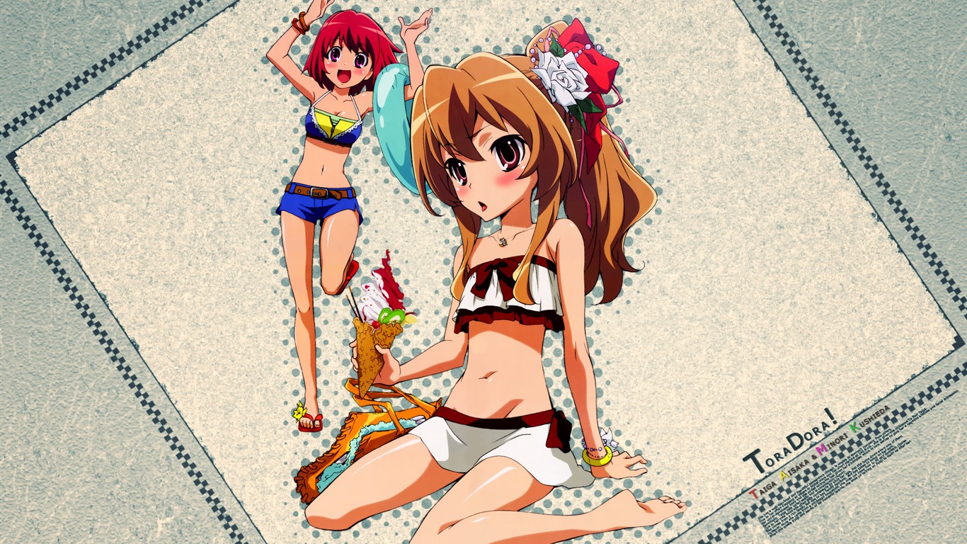 Toradora HD tapety na plochu #41 - 1366x768