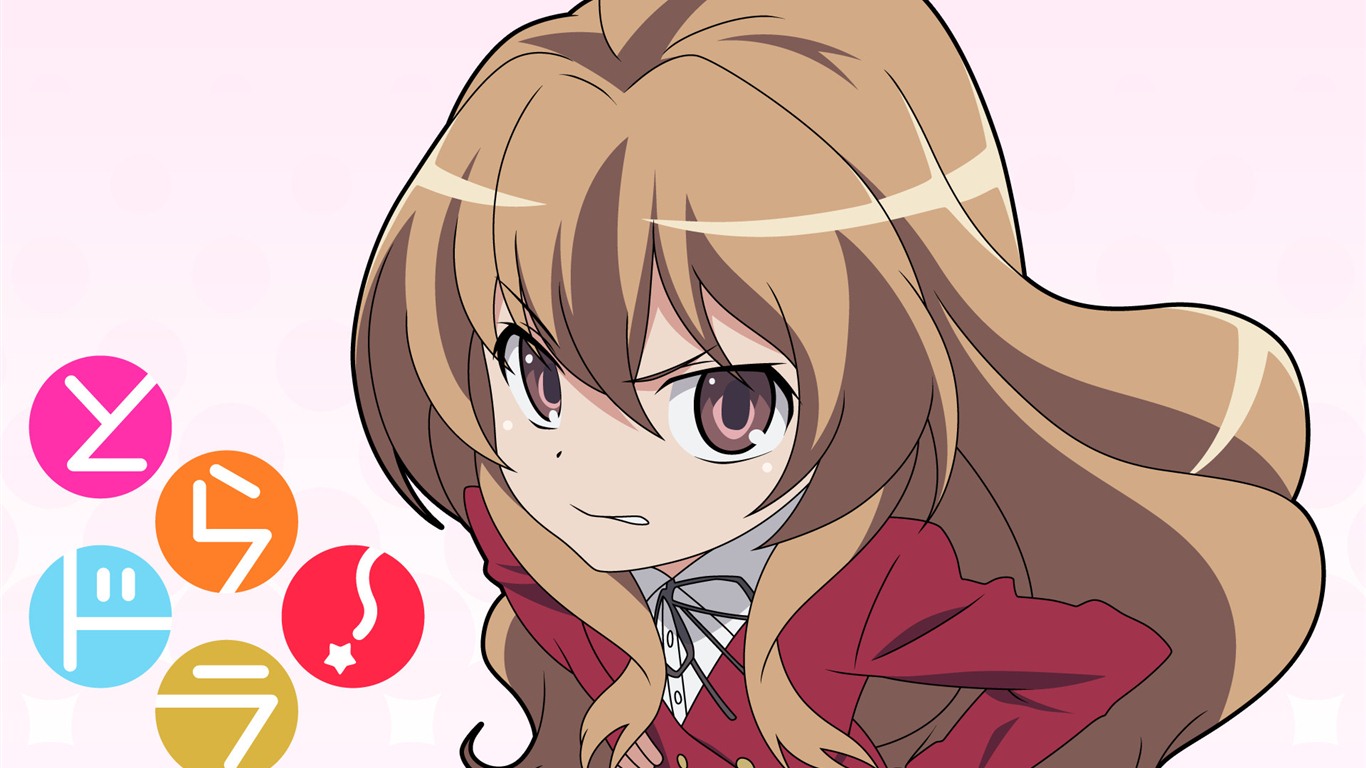Toradora 龍與虎 高清壁紙 #43 - 1366x768