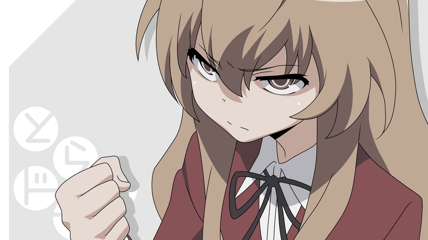 Toradora 龍與虎 高清壁紙 #45 - 1366x768
