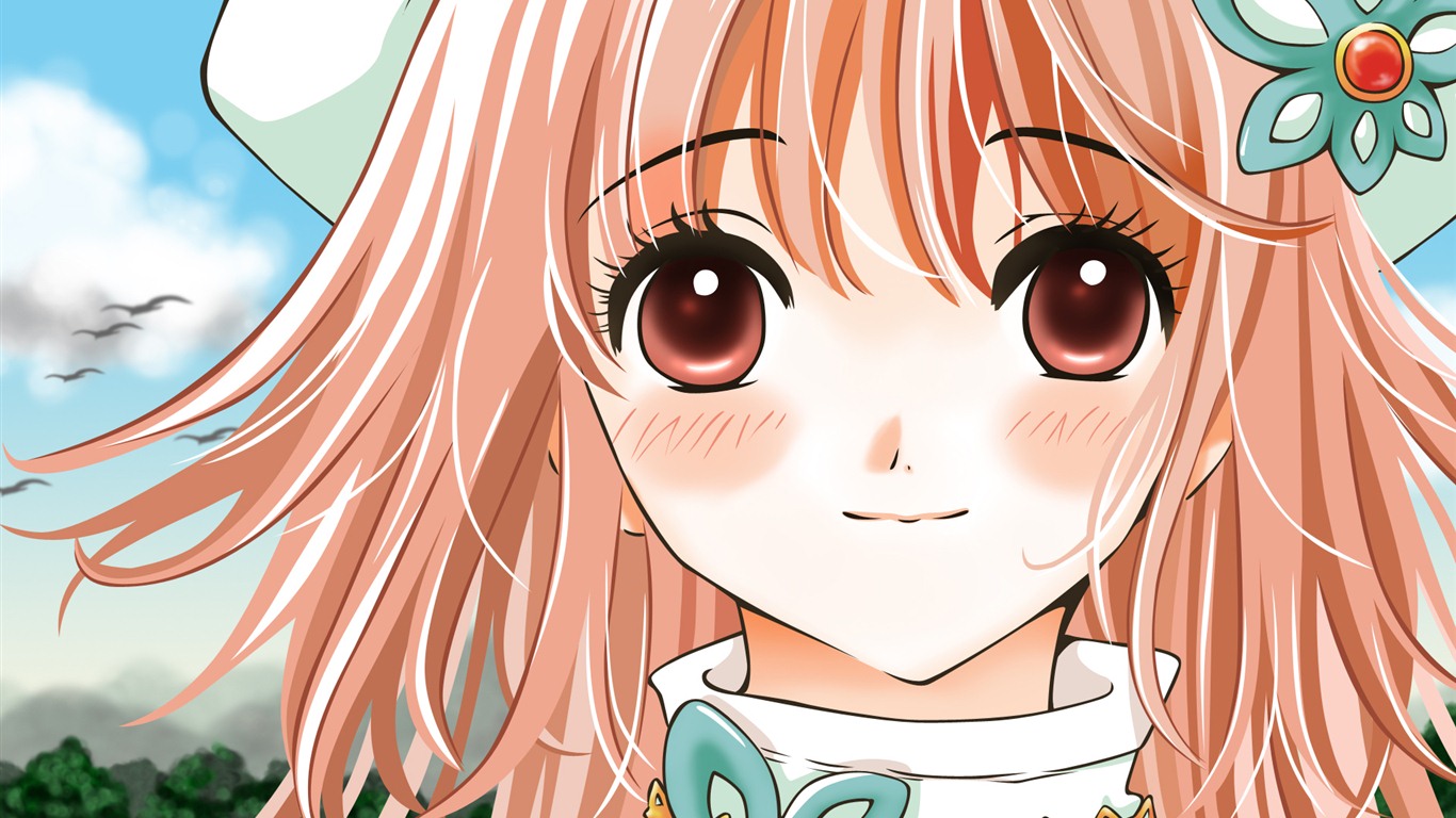 Kobato 小鳩 高清壁紙 #12 - 1366x768