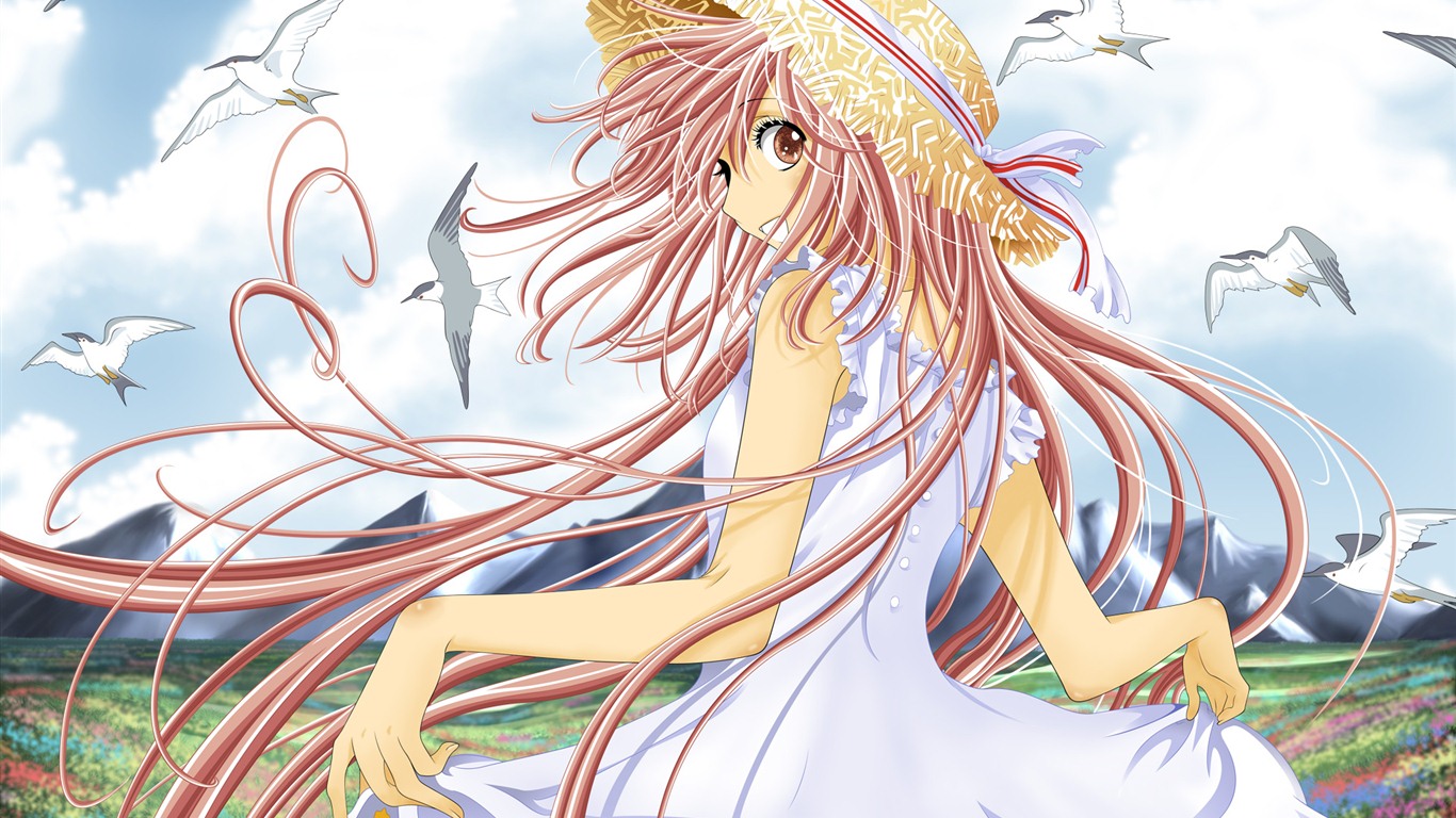 Kobato HD tapety na plochu #13 - 1366x768