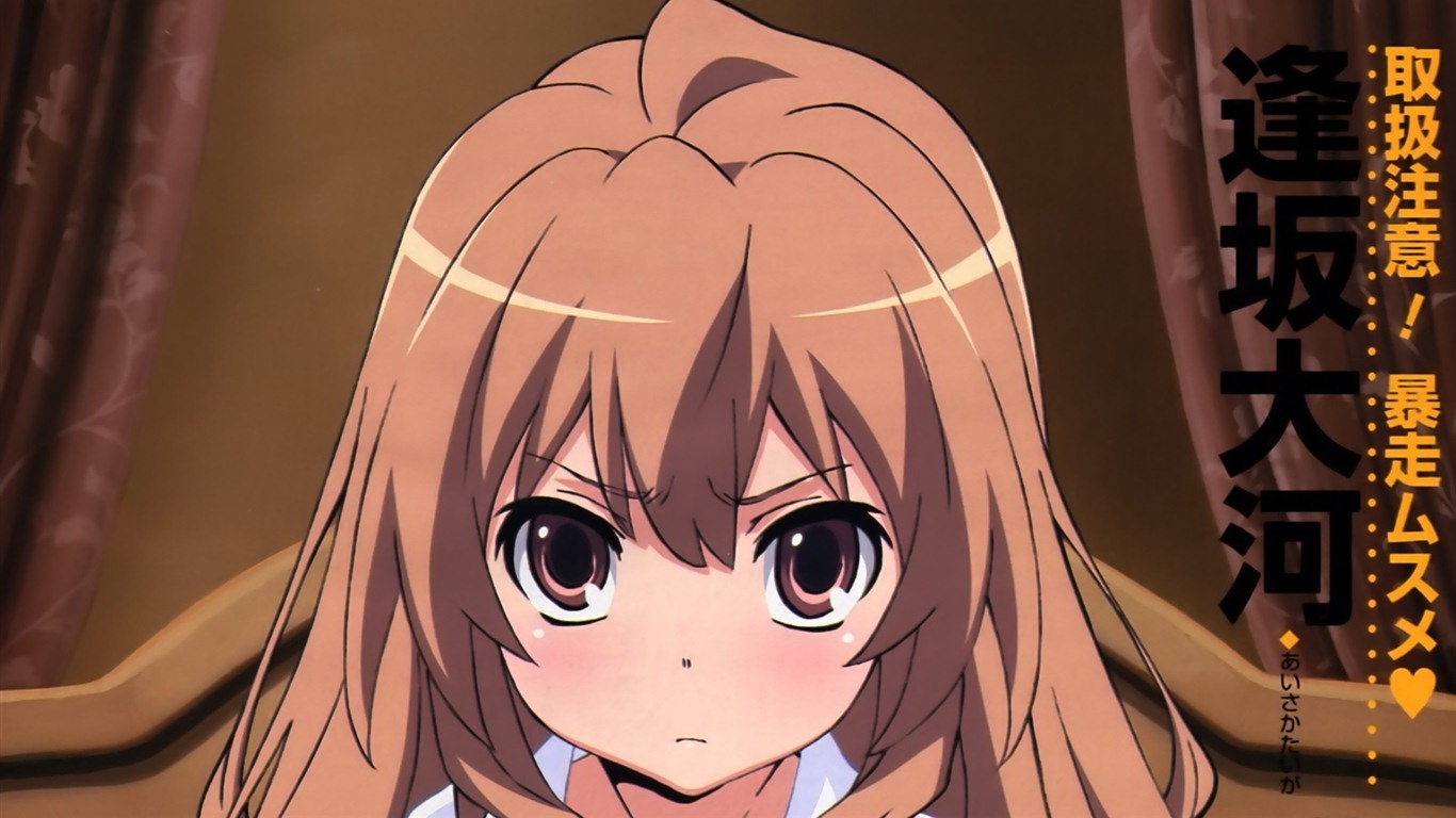 Toradora 龍與虎 高清壁紙 #2 - 1366x768