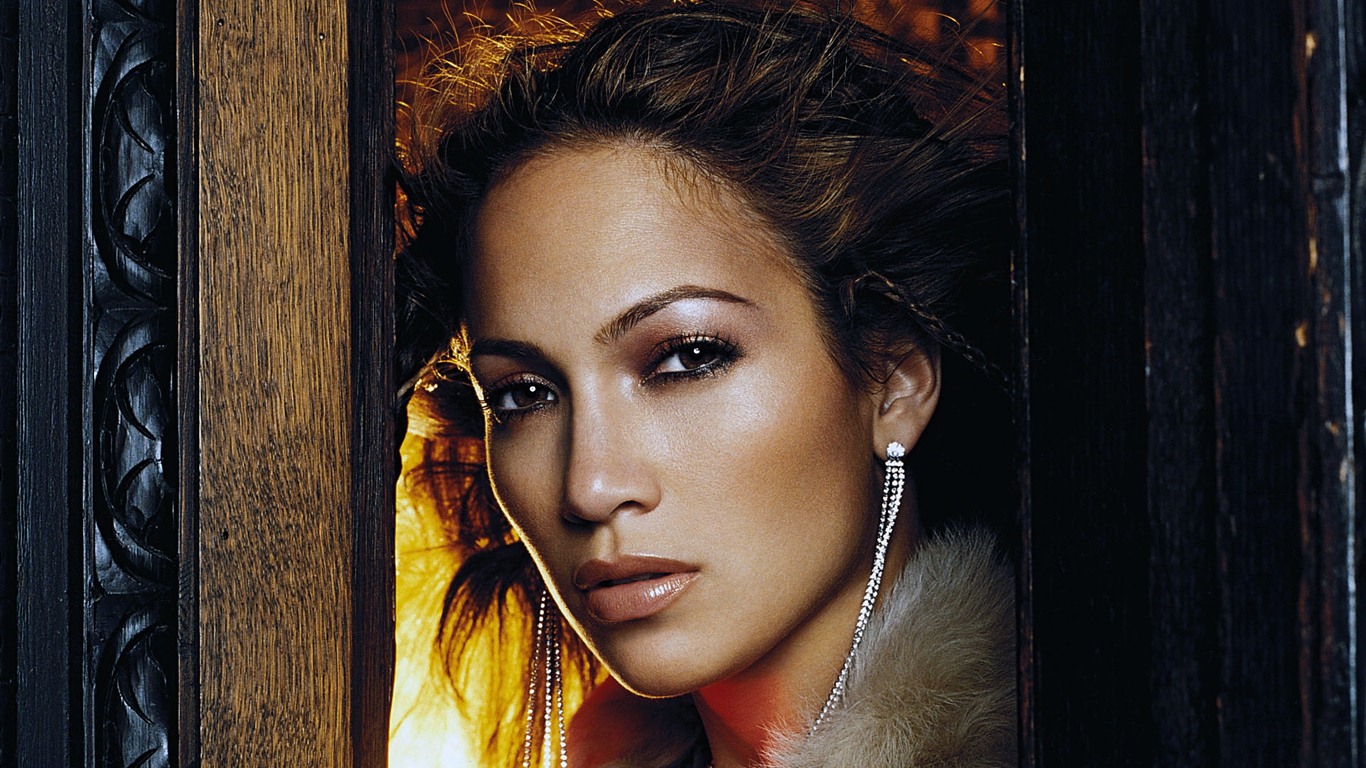 Jennifer Lopez 珍妮弗·洛佩茲 美女壁紙 #7 - 1366x768
