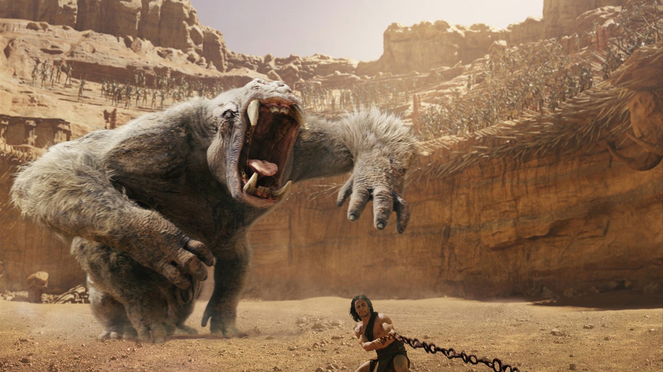 2012 John Carter 異星戰場：約翰·卡特傳奇 高清壁紙 #2 - 1366x768