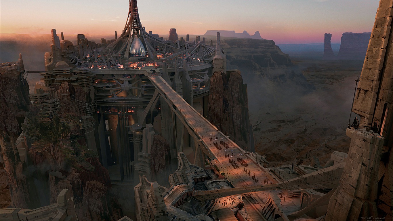 2012 John Carter 異星戰場：約翰·卡特傳奇 高清壁紙 #4 - 1366x768