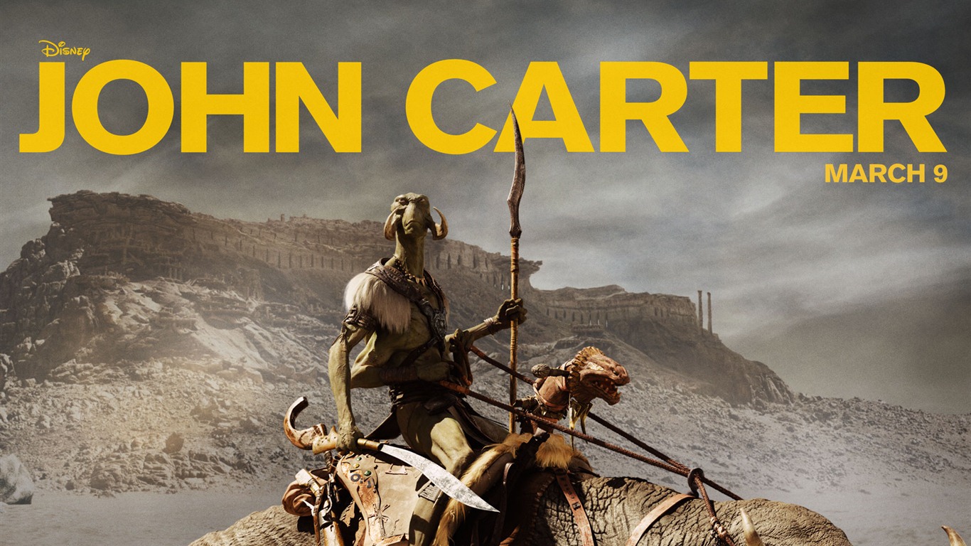 2012 John Carter 异星战场：约翰·卡特传奇 高清壁纸6 - 1366x768