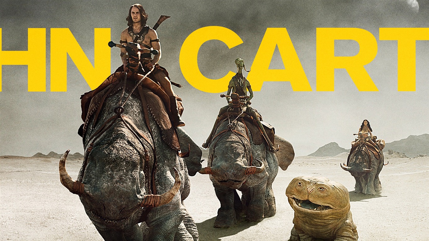 2012 John Carter 異星戰場：約翰·卡特傳奇 高清壁紙 #7 - 1366x768