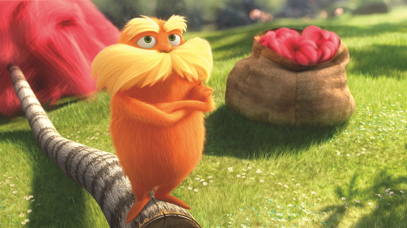 Dr. Seuss The Lorax 老雷斯的故事 高清壁纸2 - 1366x768