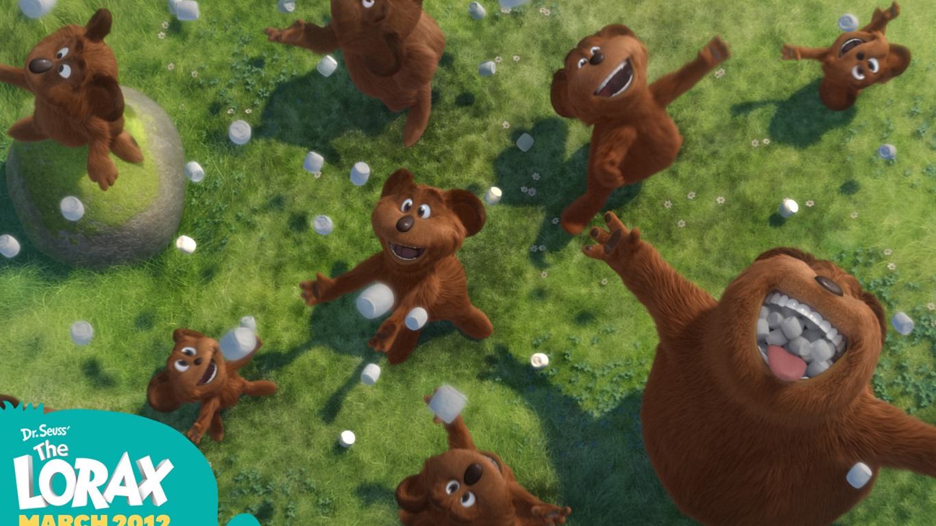 Dr. Seuss' The Lorax 老雷斯的故事 高清壁紙 #8 - 1366x768