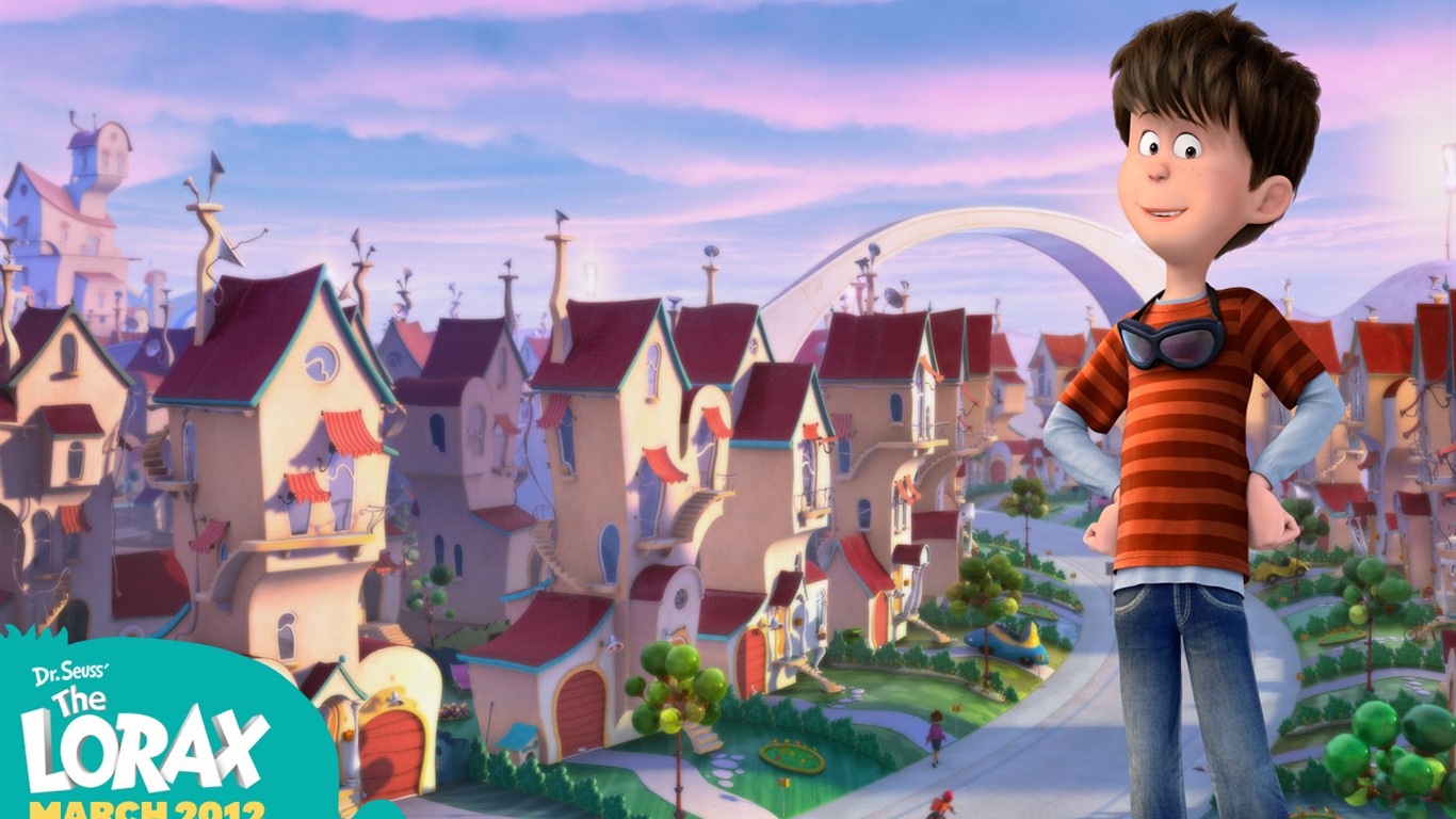 Dr. Seuss' The Lorax HD wallpapers #10 - 1366x768