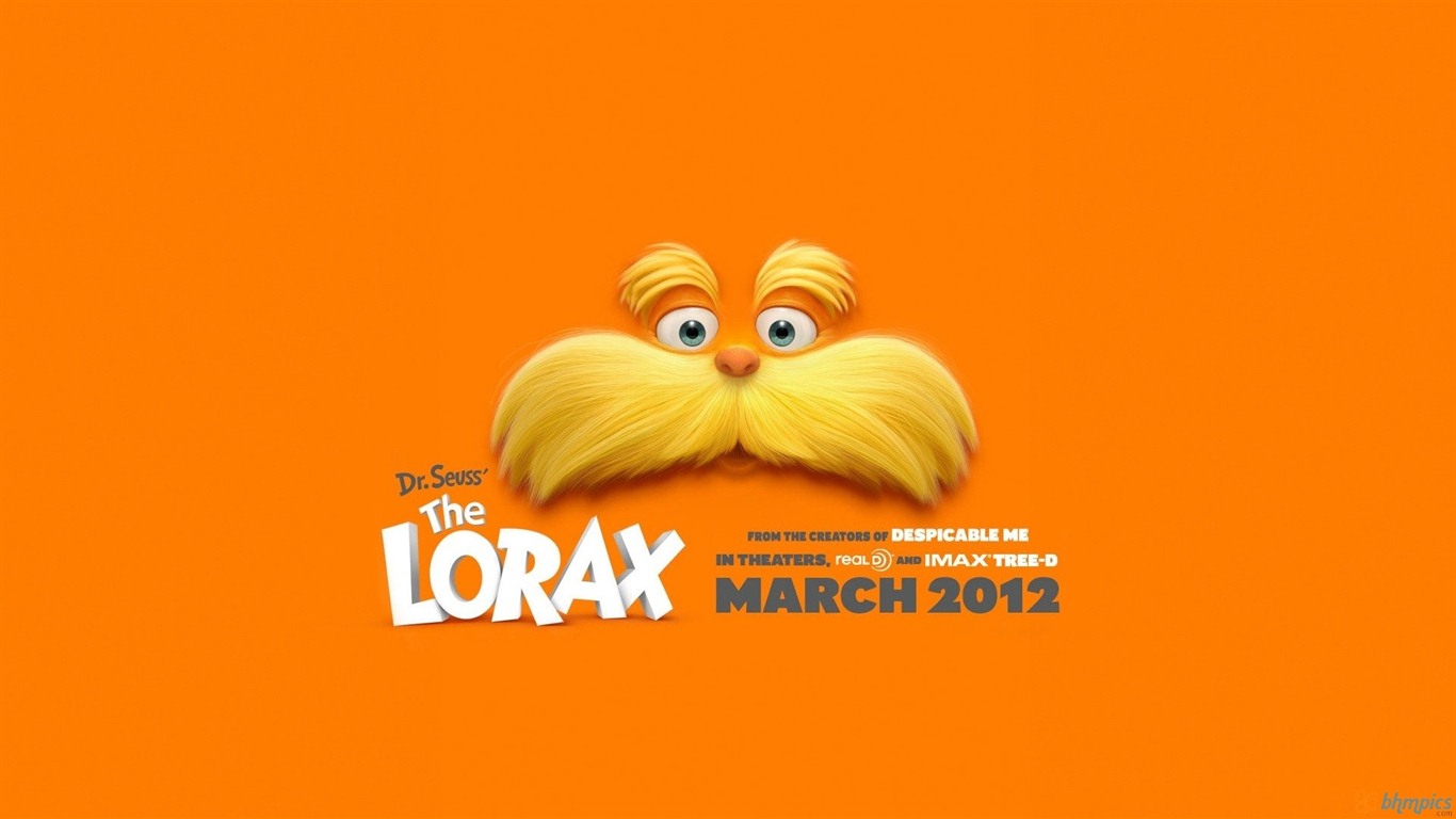 Dr. Seuss The Lorax 老雷斯的故事 高清壁纸13 - 1366x768