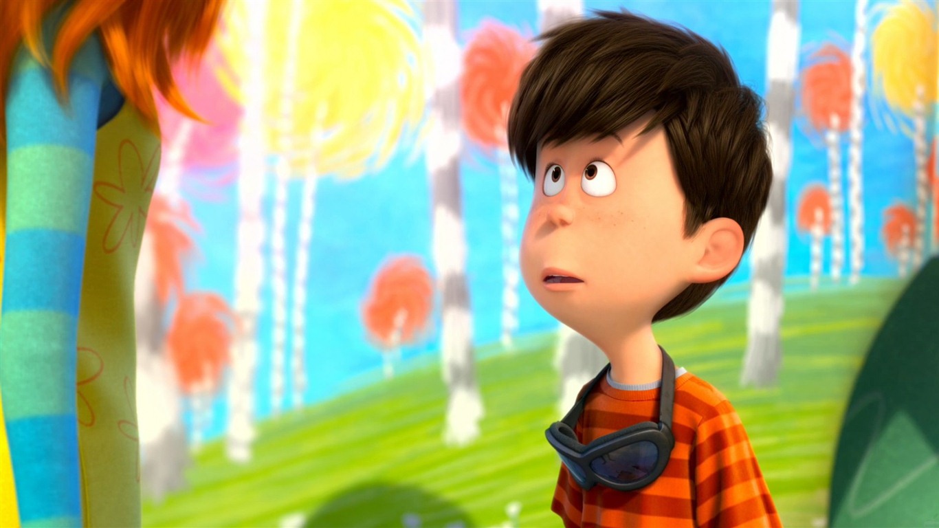 Dr. Seuss' The Lorax 老雷斯的故事 高清壁紙 #27 - 1366x768