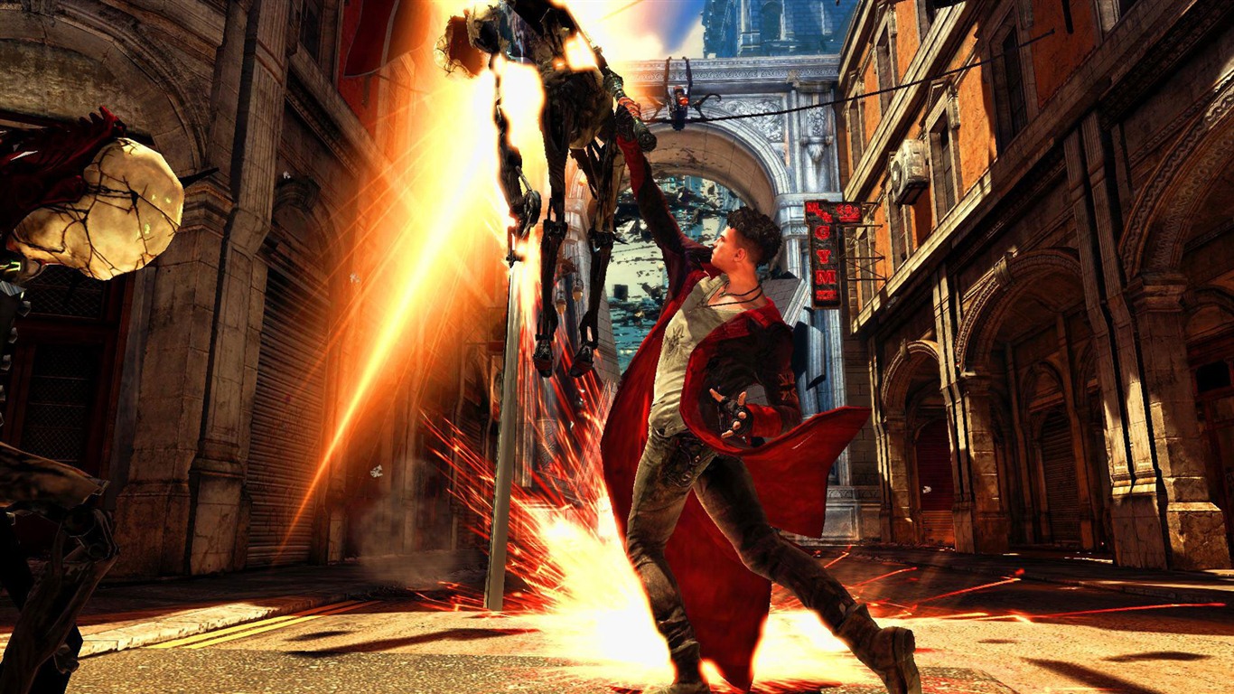 Devil May Cry 5 HD tapety #5 - 1366x768