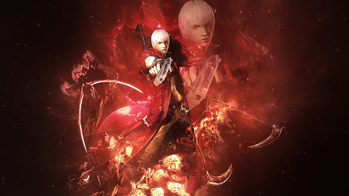 Devil May Cry 5 HD tapety #20 - 1366x768