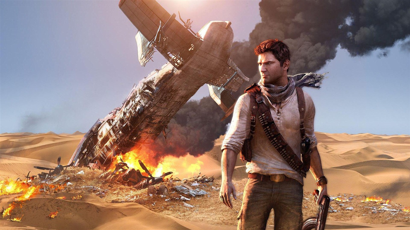 Uncharted 3: El engaño de Drake fondos de pantalla de alta definición #3 - 1366x768