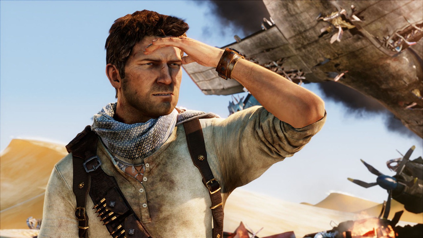 Uncharted 3: Drake je podvod HD tapety na plochu #5 - 1366x768