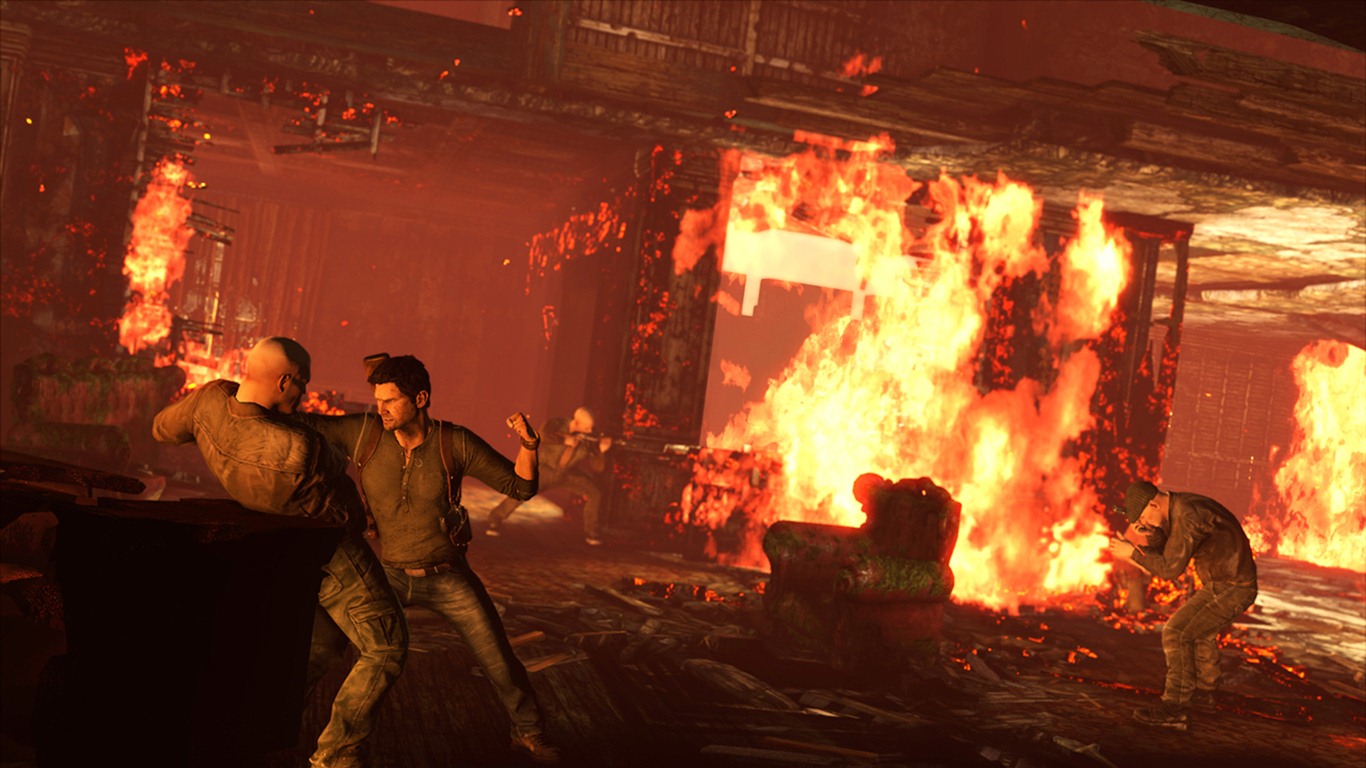 Uncharted 3: Drake's Deception HD wallpapers #6 - 1366x768