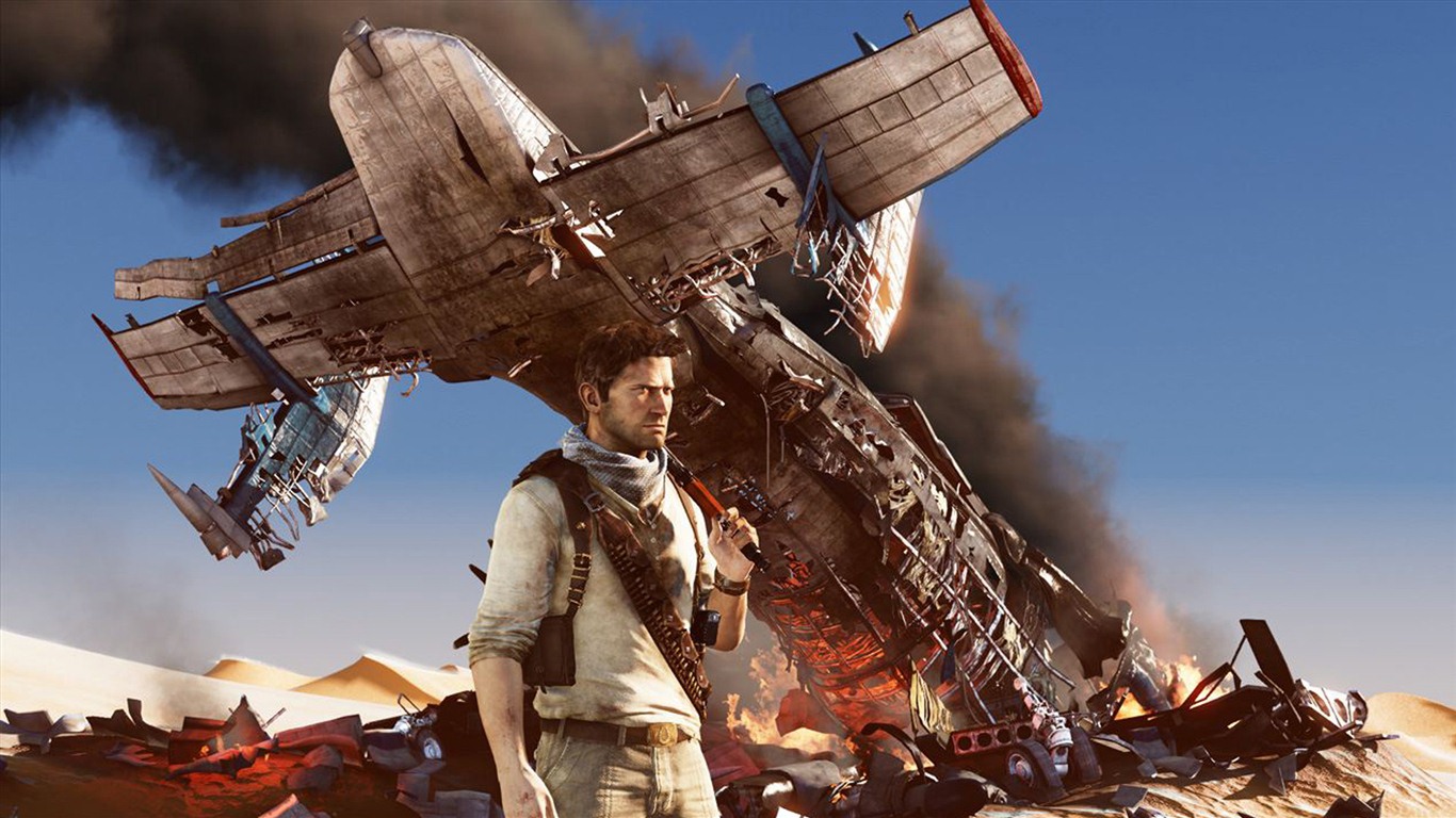 Uncharted 3: El engaño de Drake fondos de pantalla de alta definición #10 - 1366x768