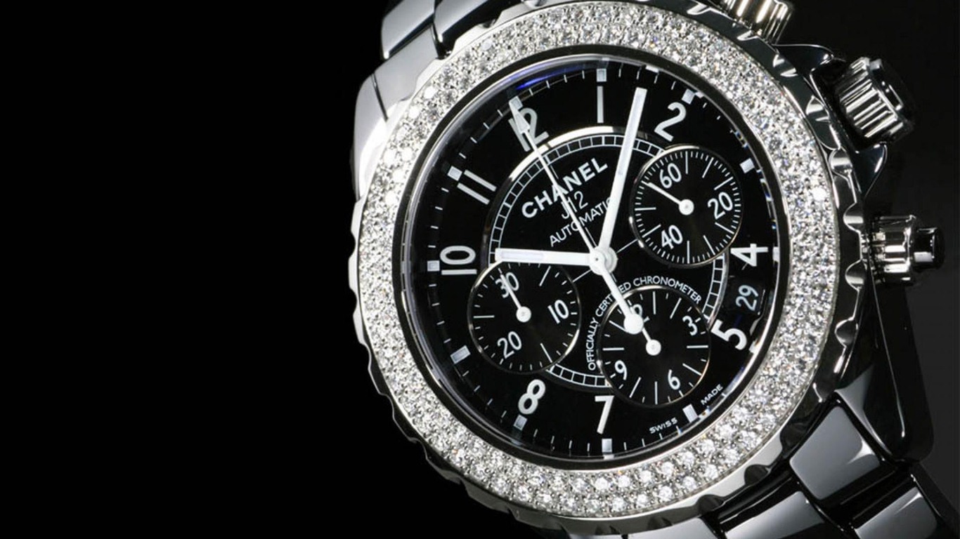 World famous watches wallpapers (1) #17 - 1366x768