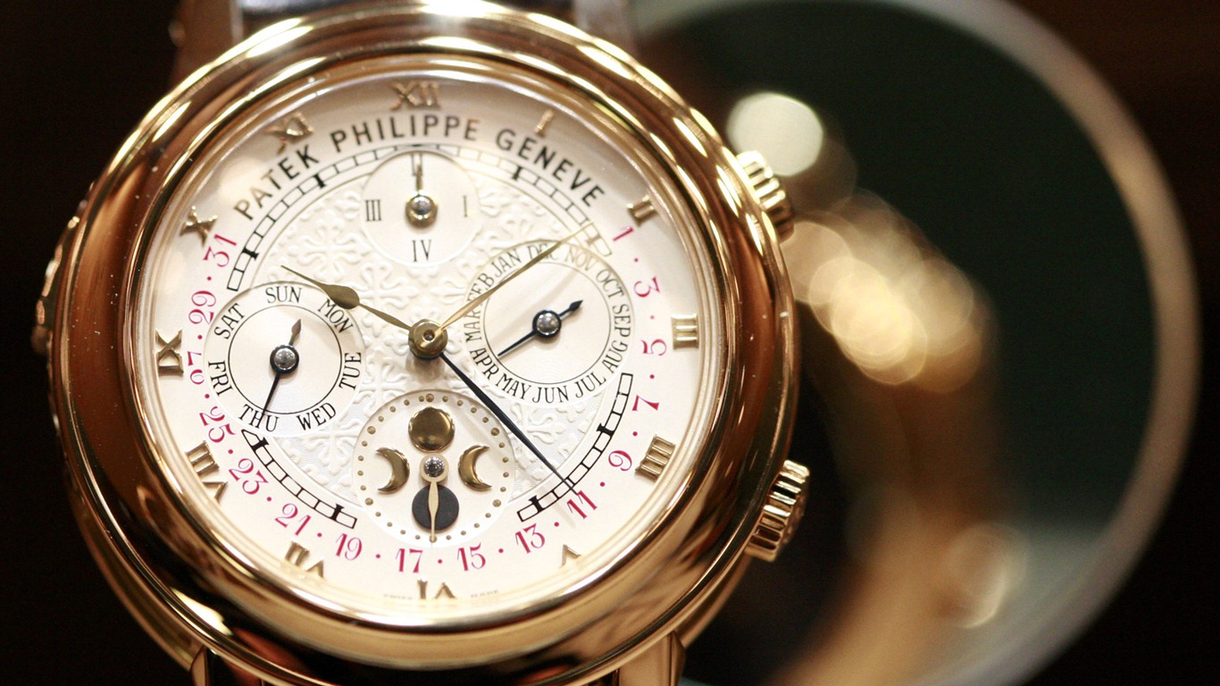세계적으로 유명한 시계 월페이퍼 (2) #14 - 1366x768