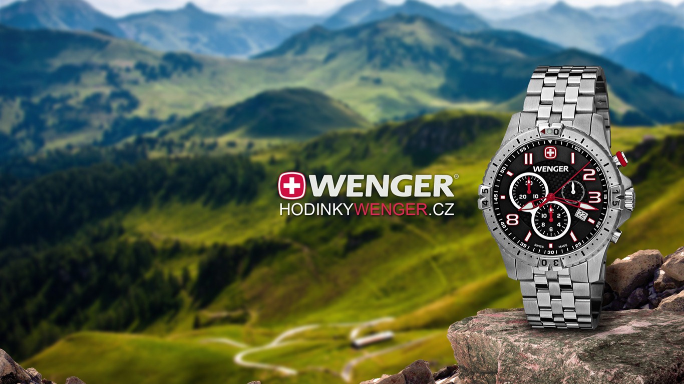 World famous watches wallpapers (2) #19 - 1366x768