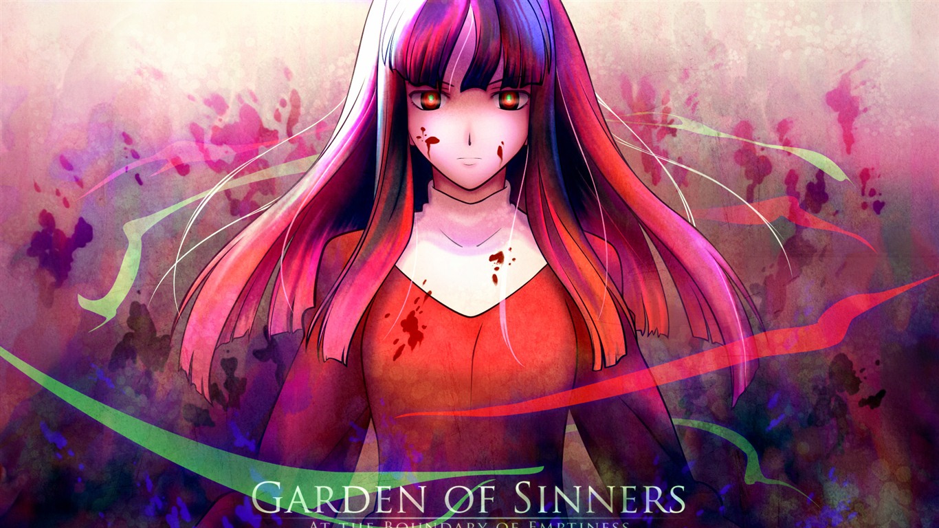 the Garden of sinners HD wallpapers #1 - 1366x768