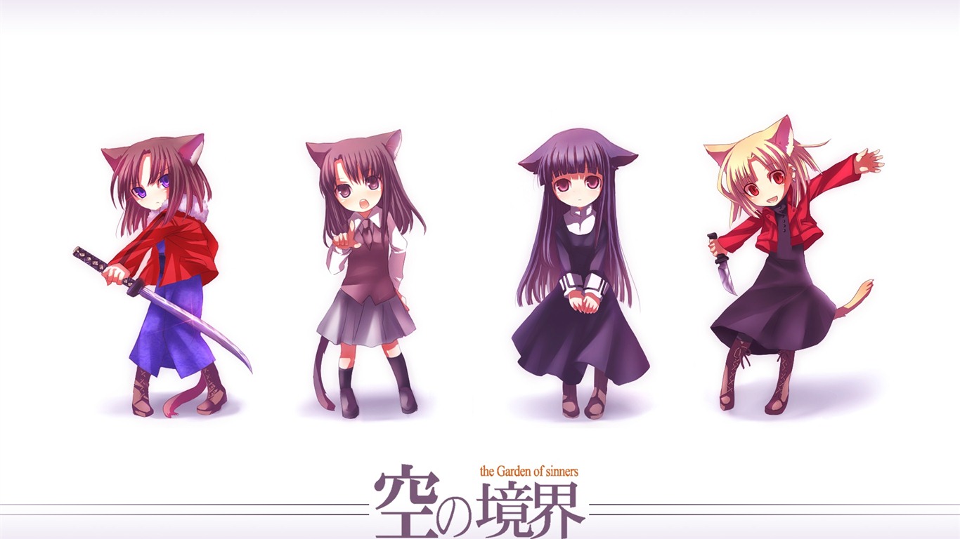 the Garden of sinners 空之境界 高清壁紙 #4 - 1366x768
