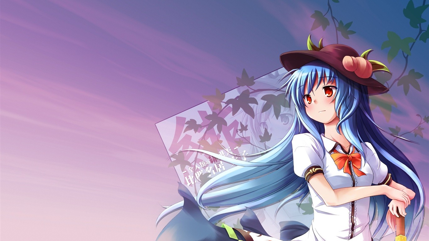 Touhou Project de dibujos animados fondos de pantalla de alta definición #16 - 1366x768