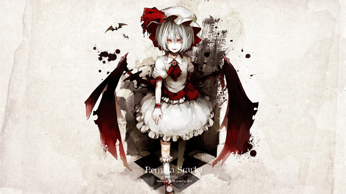 東方Project漫畫 高清壁紙 #21 - 1366x768
